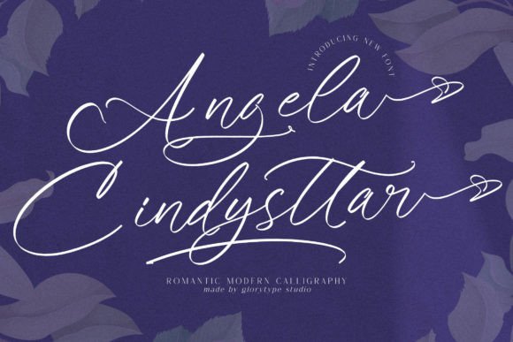 Angela Cindysttar: A Font That Elevates Your Brand