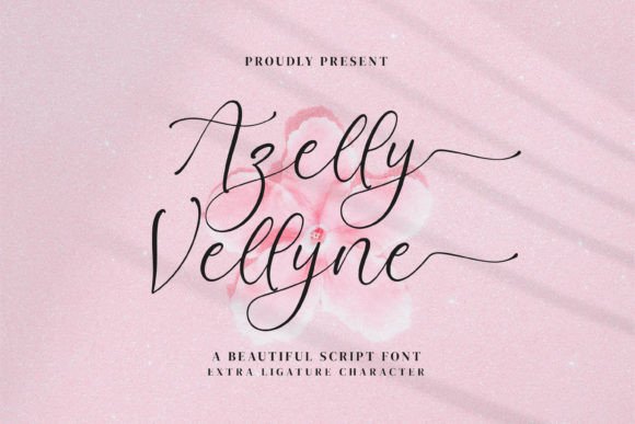 Azelly Vellyne: A Script Font for Editorial Excellence