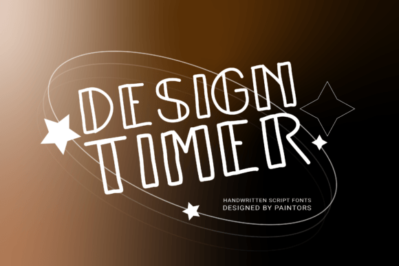 Design Timer: A Script Font That Elevates Digital Branding