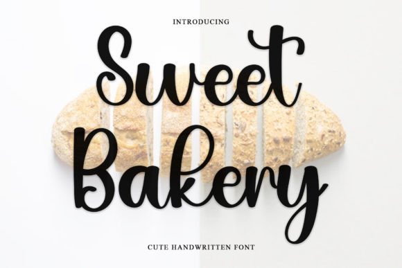 Font Choice That Speaks Volumes: Sweet Bakery in Action