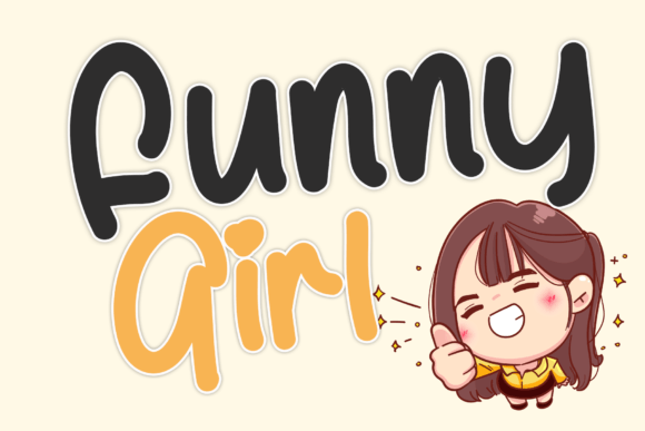 Font for Crafters: Funny Girl Adds Charm to Every Project