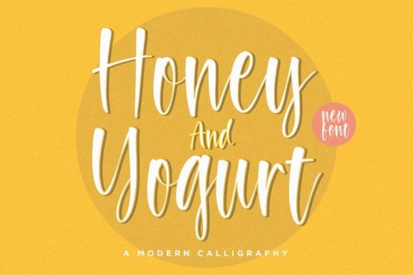 Honey and Yogurt: A Font That Brings Warmth to Every Design