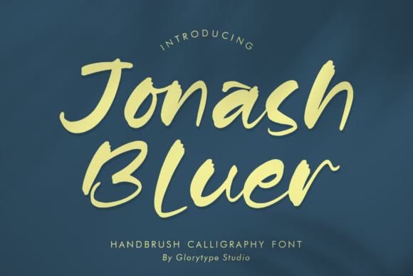 Jonash Bluer: A Script Font That Elevates Digital Branding