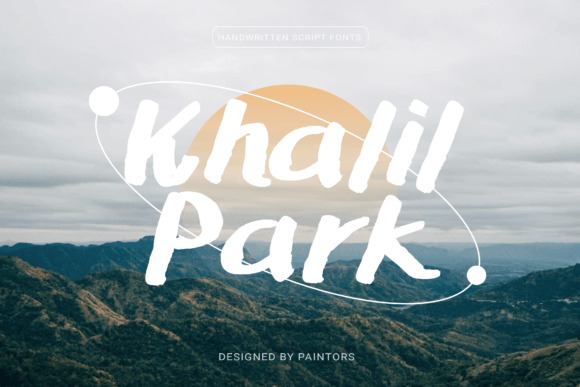Khalil Park: A Font That Breathes Life Into Your Creations