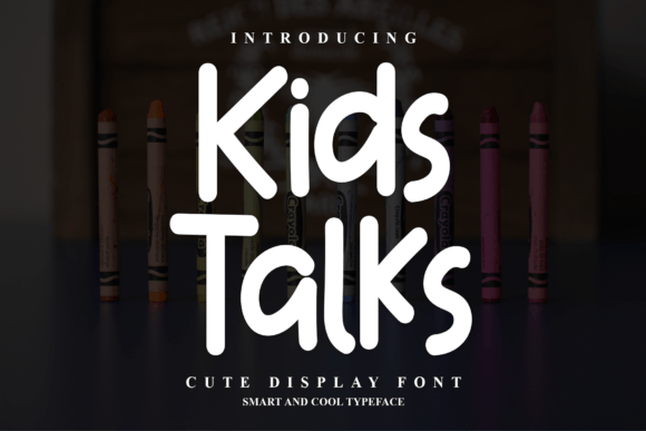 Kids Talks: A Font That Speaks to the Web