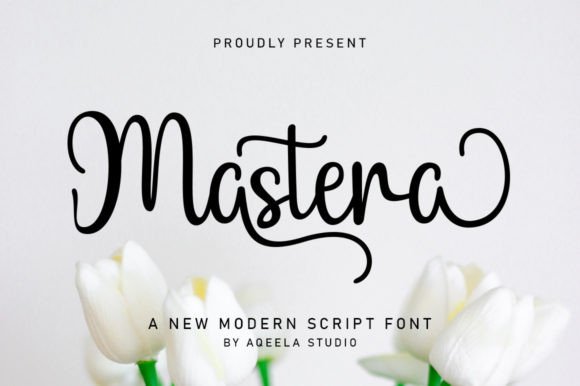 Mastera: The Script Font That Elevates Your Brand’s Visual Story