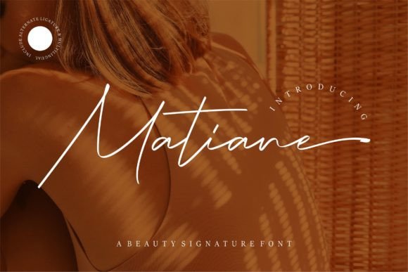 Matiane: A Script Font That Elevates Digital Branding