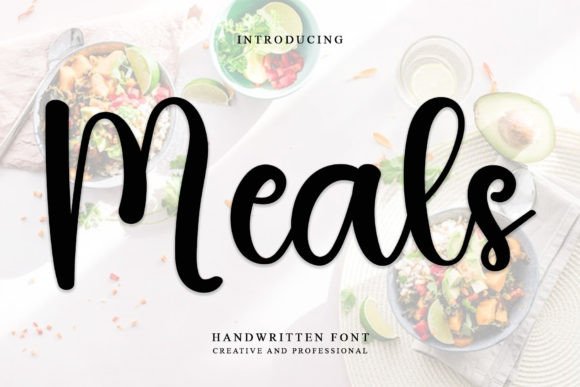 Meals: A Font for Impactful Digital Communication