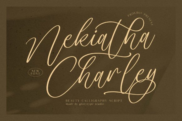 Nekiatha Charley: A Timeless Script Font for Editorial Design