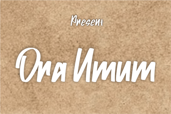 Ora Umum: A Timeless Script Font for Editorial Design