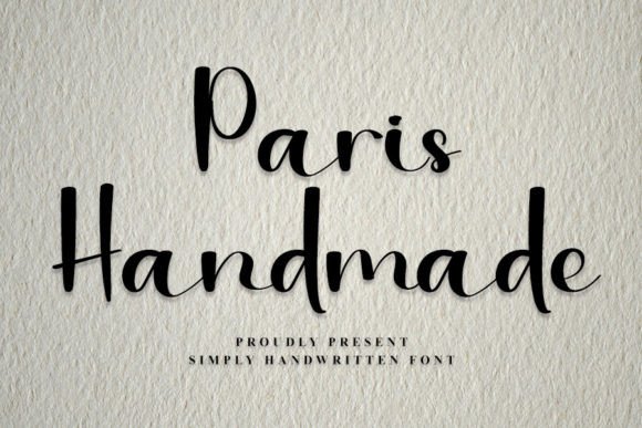 Paris Handmade: The Font That Elevates Your Campaigns