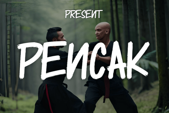 Pencak: A Font That Breathes Life into Your Handmade Creations