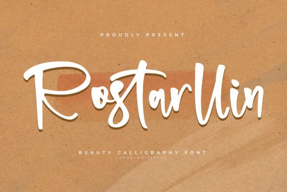 Rostarllin: A Script Font with Grace and Purpose