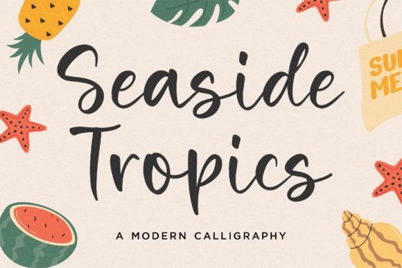 Seaside Tropics: A Font That Elevates Your Brand