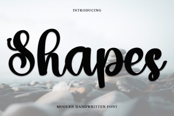Shapes: A Script Font for Bold Branding