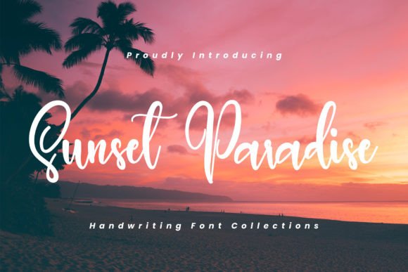 Sunset Paradise Font Review: A Designer’s Take on Modern Calligraphy