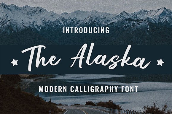 The Alaska: A Script Font for Modern Web Design